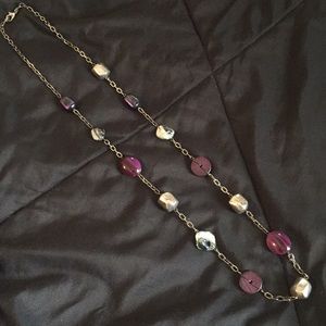 Long beaded necklace